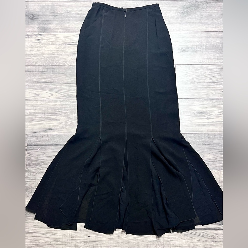 A-K-R-I-S seide soie silk Black Skirt